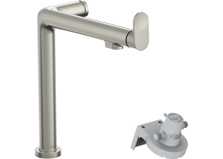 Змішувач кухонний Hansgrohe Aqittura M91 FilterSystem 240 1jet кухонний (76804800) Stainless Steel Finish (Пошкоджене пакування)