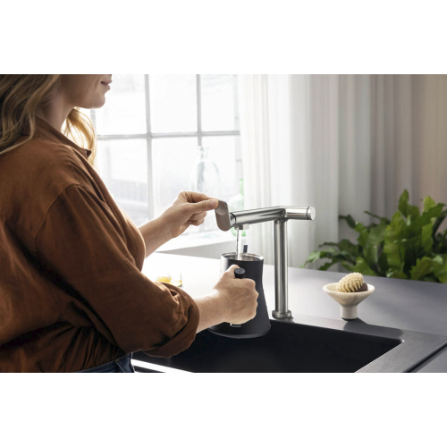 Змішувач кухонний Hansgrohe Aqittura M91 FilterSystem 240 1jet кухонний (76804800) Stainless Steel Finish (Пошкоджене пакування)