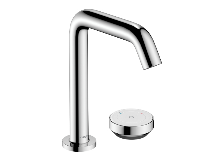 Змішувач Hansgrohe Tecturis S 150 CoolStart на 2 отвори для умивальника, Chrome (73353000)
