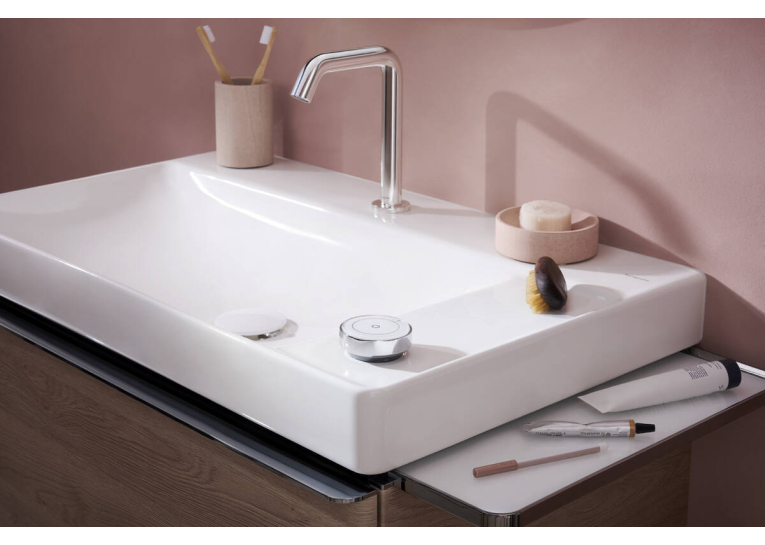 Змішувач Hansgrohe Tecturis S 150 CoolStart на 2 отвори для умивальника, Chrome (73353000)