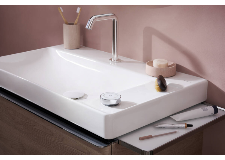Смеситель Hansgrohe Tecturis S 150 CoolStart на 2 отверстия для умывальника, Chrome (73353000)