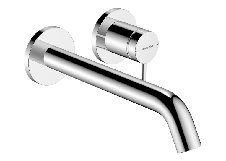 Змішувач Hansgrohe Tecturis S 225 для умивальника зі стіни, Chrome (73351000)
