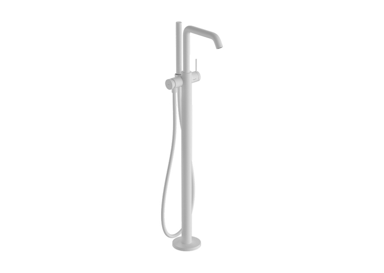 Смеситель Hansgrohe Tecturis S для напольной ванны, Matt White (73440700)