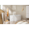 Смеситель Hansgrohe Tecturis S для напольной ванны, Matt White (73440700)