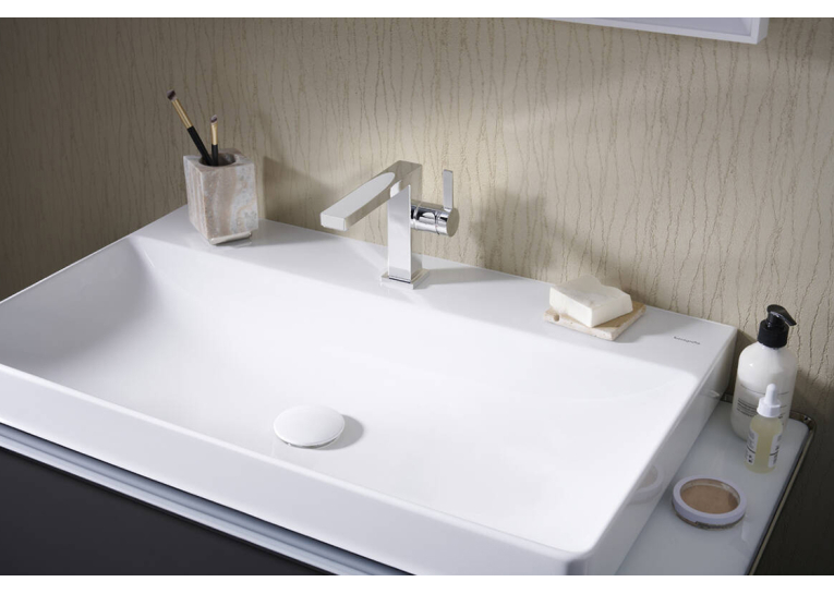 Змішувач Hansgrohe Tecturis E 110 Fine CoolStart для умивальника без донного клапана, Chrome (73021000) (Пошкоджене пакування)