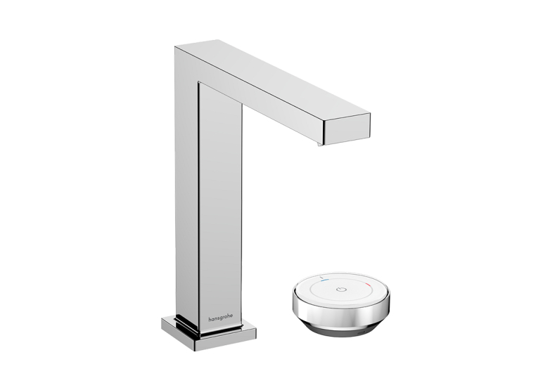 Змішувач Hansgrohe Tecturis E 150 CoolStart на 2 отвори для умивальника, Chrome (73053000)