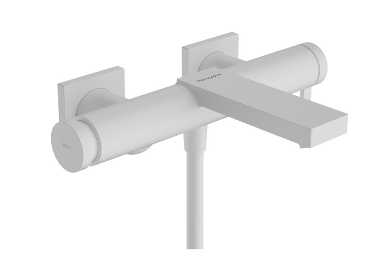 Змішувач Hansgrohe Tecturis E для ванни, Matt White (73420700)