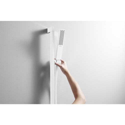 Душевой набор Hansgrohe Pulsify E 100 1jet EcoSmart 90 см, Matt White (24380700)