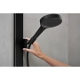 Душова система Hansgrohe Rainfinity Showerpipe 250 1jet EcoSmart з термостатом ShowerTablet 350, Matt Black 28742670