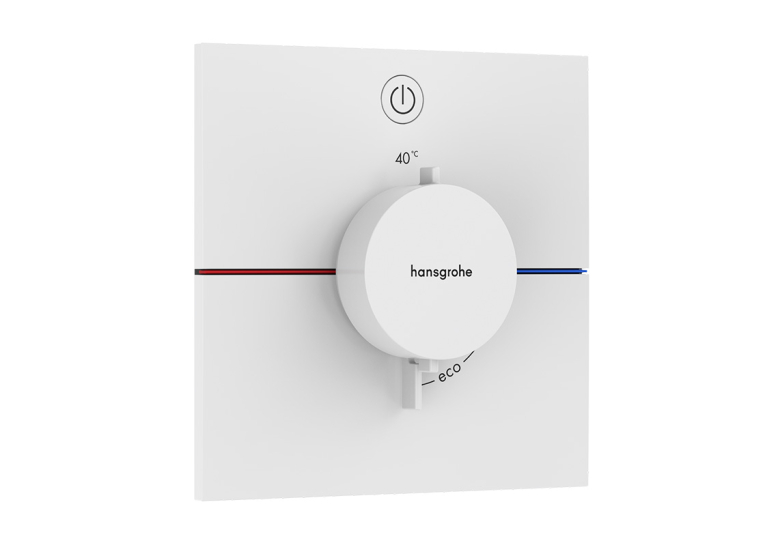 Термостат прихованого монтажу Hansgrohe ShowerSelect Comfort E на 1 функцію, Matt White 15571700