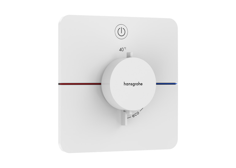 Термостат скрытого монтажа Hansgrohe ShowerSelect Comfort Q на 1 функцию, Matt White 15581700