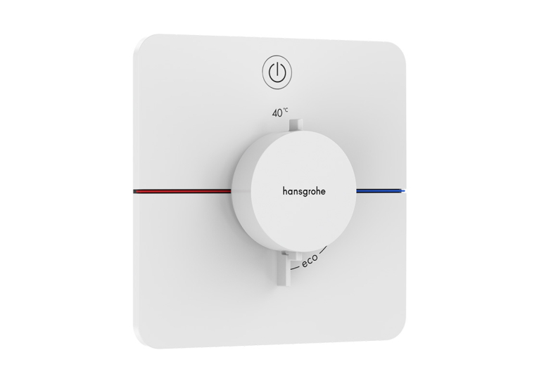 Термостат скрытого монтажа Hansgrohe ShowerSelect Comfort Q на 1 функцию, Matt White 15581700