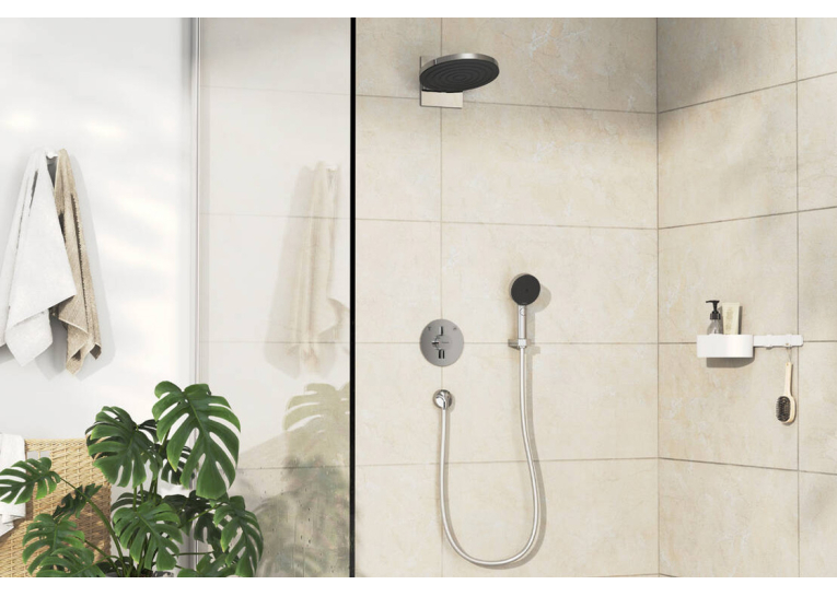 Змішувач прихованого монтажу Hansgrohe DuoTurn S на 2 функції, Chrome 75418000