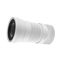 Гофра для унитаза McALPINE  230-400мм, WC-F23R-PL