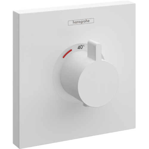 Термостат скрытого монтажа Hansgrohe ShowerSelect Highﬂow Matt White 15760700