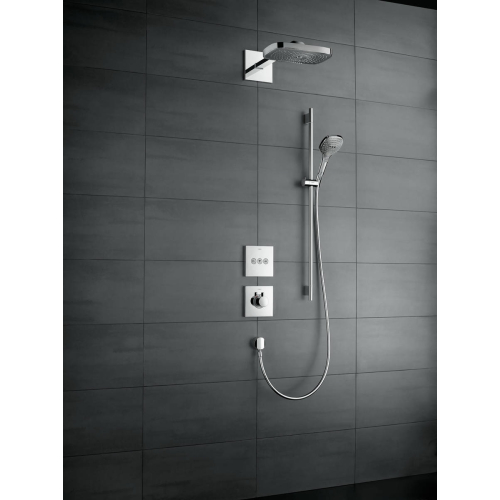 Термостат скрытого монтажа Hansgrohe ShowerSelect Highﬂow Matt White 15760700