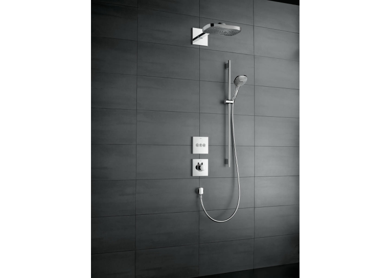 Термостат прихованого монтажу Hansgrohe ShowerSelect Highﬂow Matt White 15760700