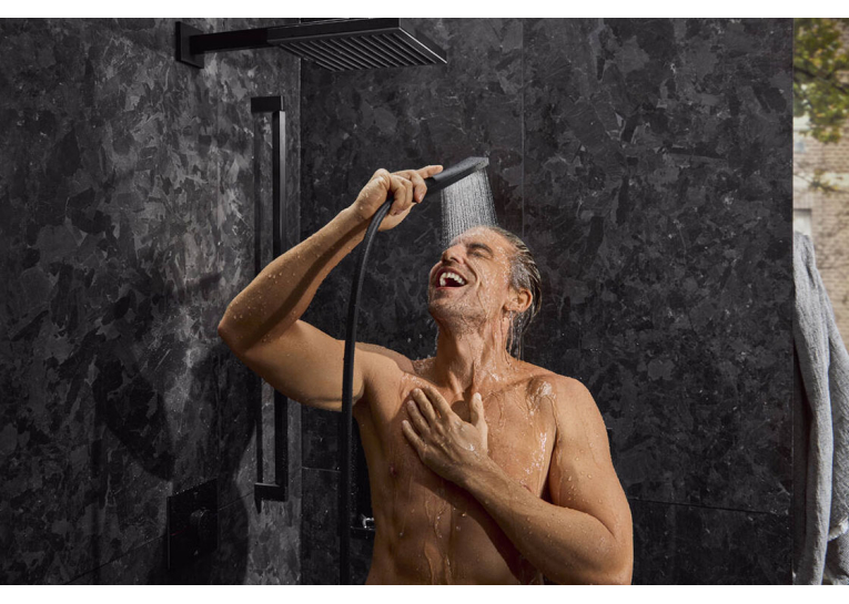 Ручний душ Hansgrohe Pulsify E 100 1jet EcoSmart+ Matt Black (24321670)