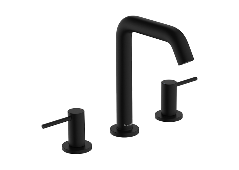 Змішувач Hansgrohe Tecturis S для умивальника на 3 отвори, Matt Black (73330670)