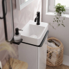 Смеситель Hansgrohe Tecturis S 80 CoolStart для умывальника Matt Black (73302670)
