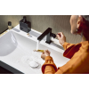 Змішувач Hansgrohe Tecturis E 110 Fine CoolStart для умивальника без донного клапана, Matt Black (73021670) (Пошкоджене пакування)