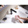 Змішувач Hansgrohe Tecturis E 150 CoolStart на 2 отвори для умивальника, Matt Black (73053670)