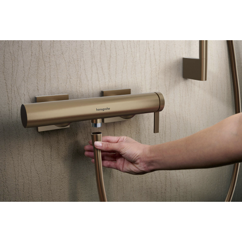 Смеситель Hansgrohe Tecturis E для душа, Brushed Bronze (73620140)