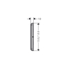 Перемикач Hansgrohe ShowerSelect Comfort E на 3 функції, Brushed Black Chrome 15573340