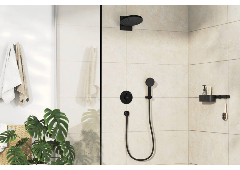 Смеситель скрытого монтажа Hansgrohe DuoTurn S на 2 функции, Matt Black 75418670