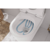Унитаз подвесной Hansgrohe EluPura S 60193450 Rimless с сиденьем Soft Close 60148450 дюропласт