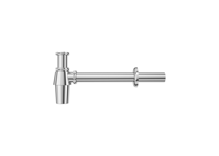 Сифон для умивальника пляшковий Koller Pool, латунь d32, хром 1049520351 (KP-7004)
