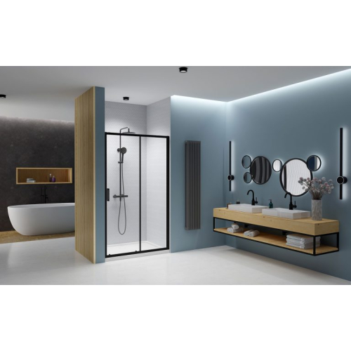 Душевые двери Radaway Premium Pro Black DWJ 1100x2000  правая 1014110-54-01R