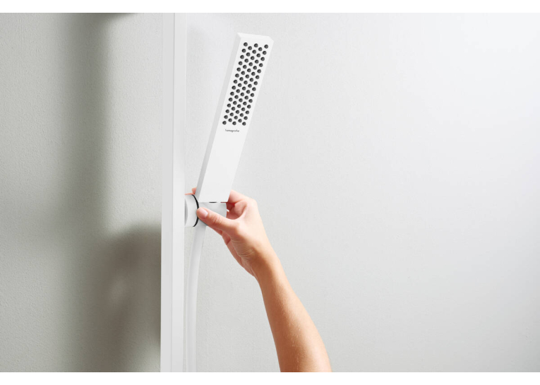 Ручний душ Hansgrohe Pulsify E 100 1jet EcoSmart+ Matt White (24321700)