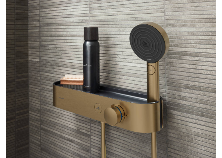 Ручний душ Hansgrohe Pulsify Select Relaxation 105 3jet EcoSmart, Brushed Bronze (24111140)