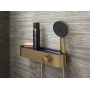 Ручной душ Hansgrohe Pulsify Select Relaxation 105 3jet EcoSmart, Brushed Bronze (24111140)