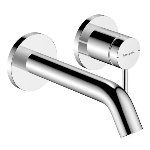Змішувач Hansgrohe Tecturis S 165 для умивальника зі стіни, Chrome (73350000)