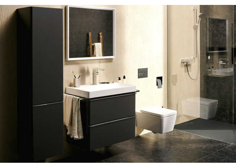 Змішувач Hansgrohe Tecturis E 210 Fine CoolStart для умивальника з поворотним виливом, Chrome (73060000)
