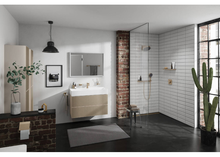 Термостат прихованого монтажу Hansgrohe ShowerSelect Comfort E на 2 функції, Brushed Bronze 15572140