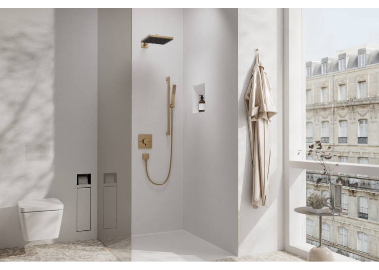 Термостат прихованого монтажу Hansgrohe ShowerSelect Comfort E на 2 функції, Brushed Bronze 15572140