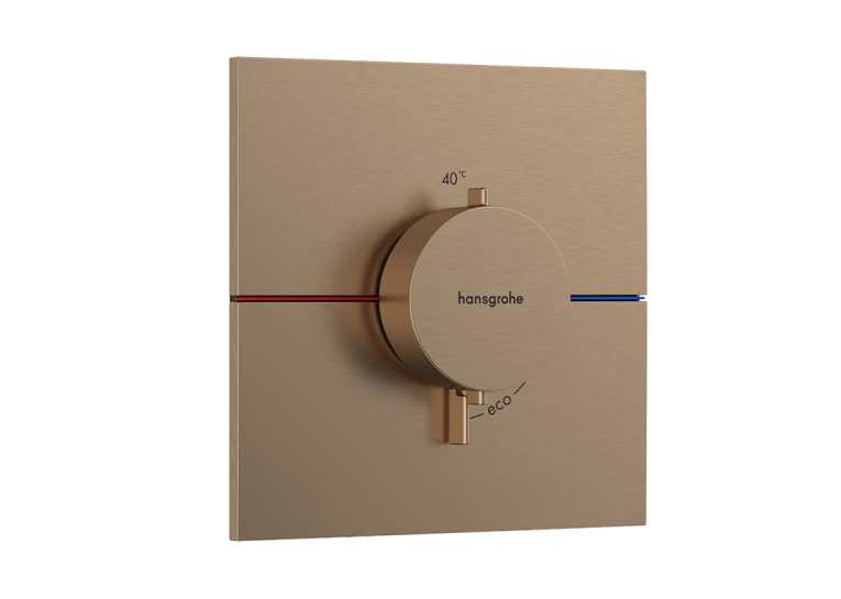 Термостат скрытого монтажа Hansgrohe ShowerSelect Comfort E HighFlow, Brushed Bronze 15574140