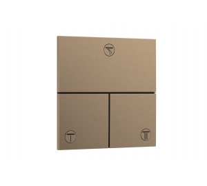 Перемикач Hansgrohe ShowerSelect Comfort E на 3 функції, Brushed Bronze 15573140