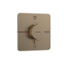 Термостат прихованого монтажу Hansgrohe ShowerSelect Comfort Q на 2 функції, Brushed Bronze 15583140