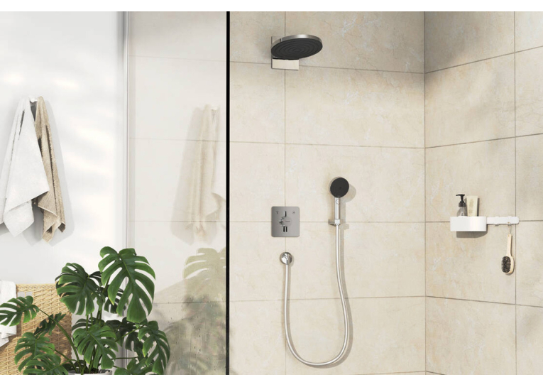 Змішувач прихованого монтажу Hansgrohe DuoTurn Q на 2 функції, Chrome 75414000
