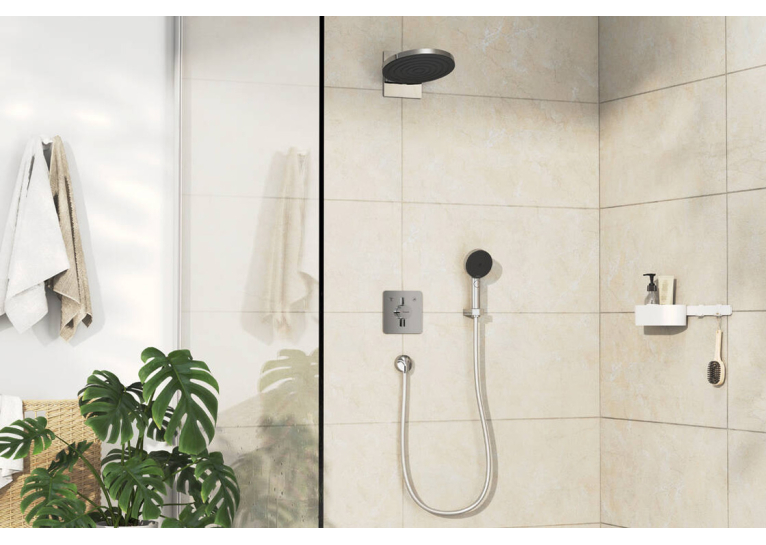 Смеситель скрытого монтажа Hansgrohe DuoTurn Q на 2 функции, Chrome 75414000