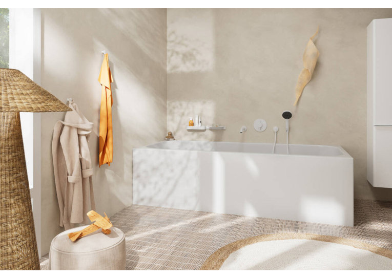 Змішувач прихованого монтажу Hansgrohe DuoTurn S на 2 функції, Matt White 75418700