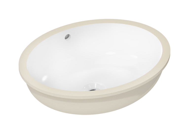 Умивальник врізний під стільницю Hansgrohe Xuniva D SmartClean, 450х350 мм, White (61048450)