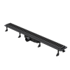 Трап лінійний AQUA 70cм та решіткою Line mattblack