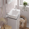 Смеситель Hansgrohe Tecturis S 80 CoolStart для умывальника без донного клапана, Chrome (73301000)