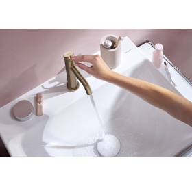 Смеситель Hansgrohe Tecturis S 110 CoolStart для умывальника, Brushed Bronze (73314140)