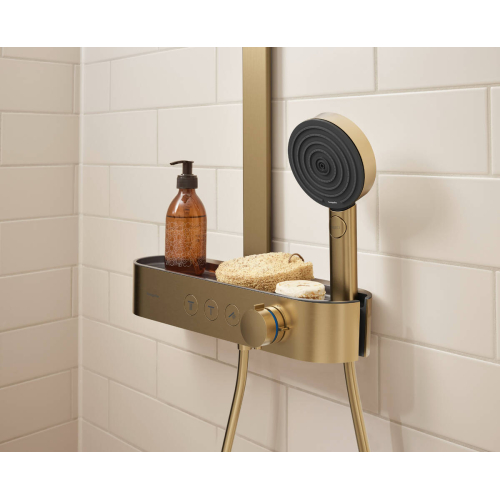 Ручний душ Hansgrohe Pulsify Select Relaxation 105 3jet, Brushed Bronze (24110140) (Пошкоджене пакування)